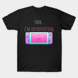 Shh I'm Introverting T-Shirt